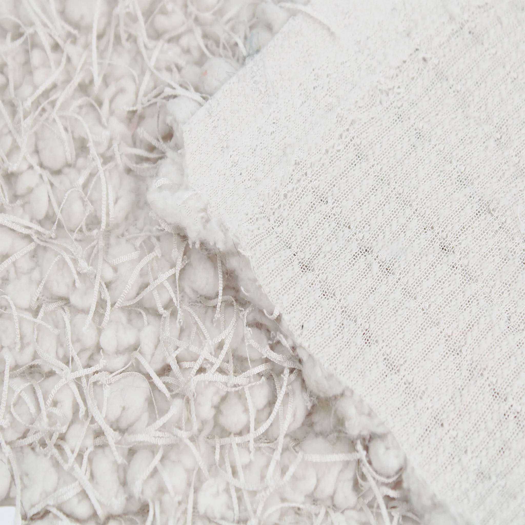 Faux Fur Sheep Design-Fabric by The Yard-Shaggy Mohair-for Sewing, Costumes, Apparel, Decorations, Rugs, Throw Pillow Covers, Beddings, Upholstery, Home and DIY - (SKU-5051)