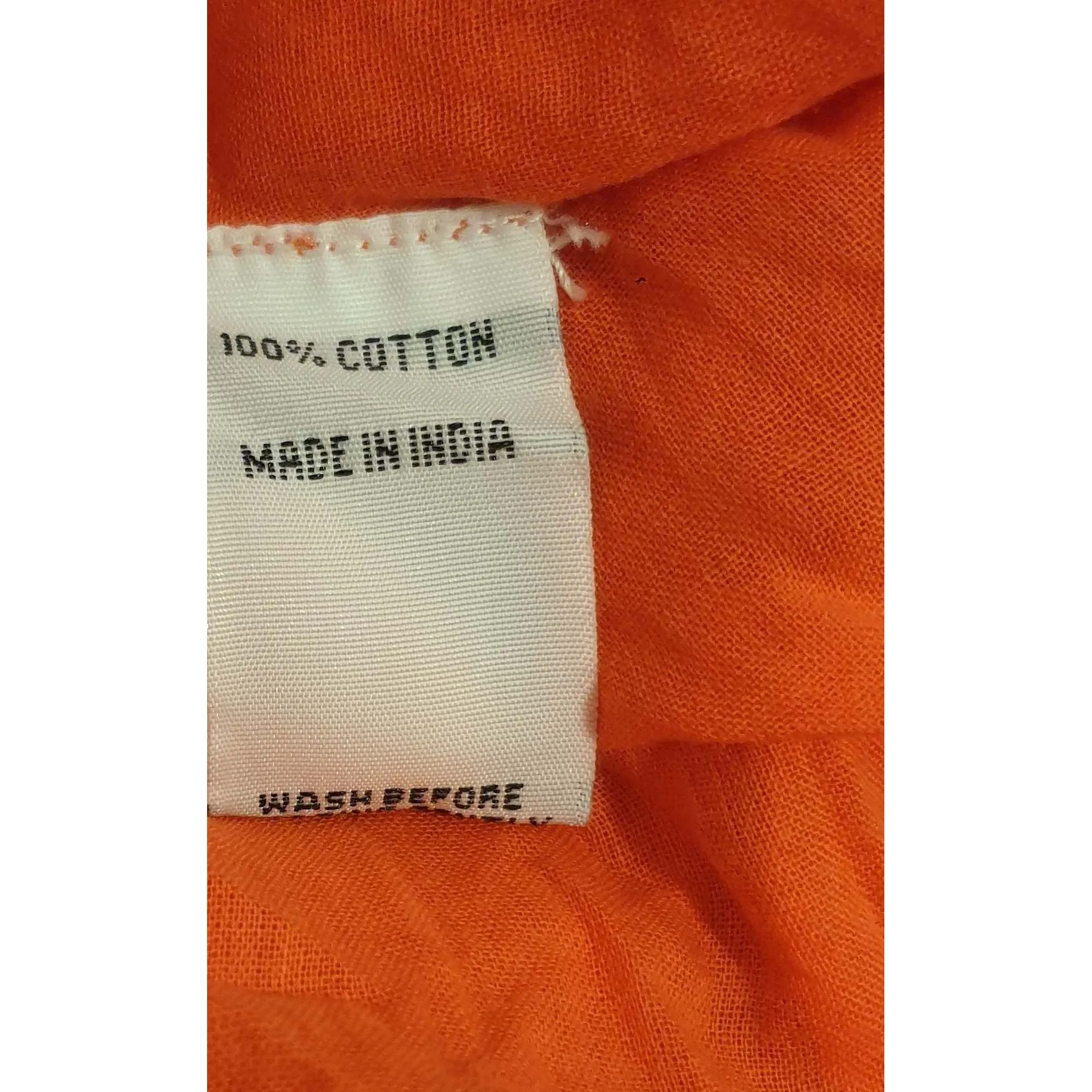 Foil second hand coral pink sleeveless cotton dress size 8