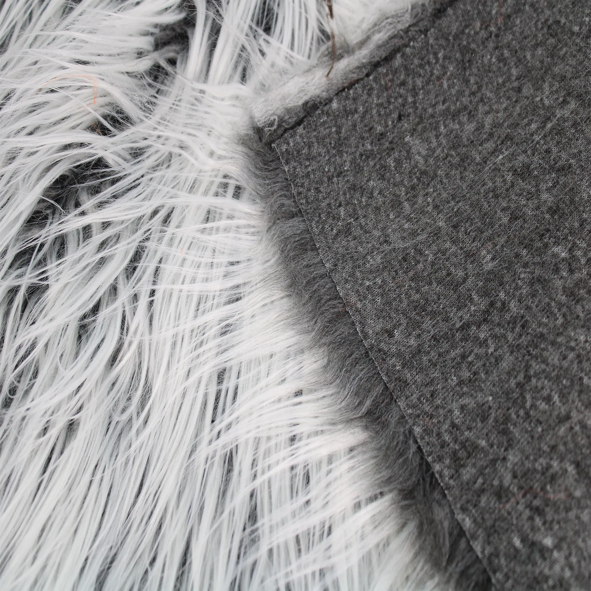 Frosted Faux Fur-Fabric by The Yard-Fluffy, Shaggy Mohair-for Sewing, Costumes, Plush Toys, Dolls, Decoration, Apparel, Clothing, Rugs, Gnome Beard Miniature - (SKU-6749)