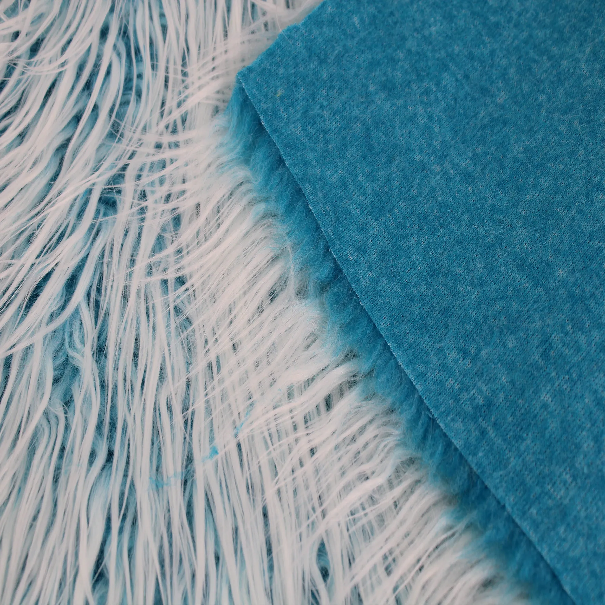 Frosted Faux Fur-Fabric by The Yard-Fluffy, Shaggy Mohair-for Sewing, Costumes, Plush Toys, Dolls, Decoration, Apparel, Clothing, Rugs, Gnome Beard Miniature - (SKU-6749)