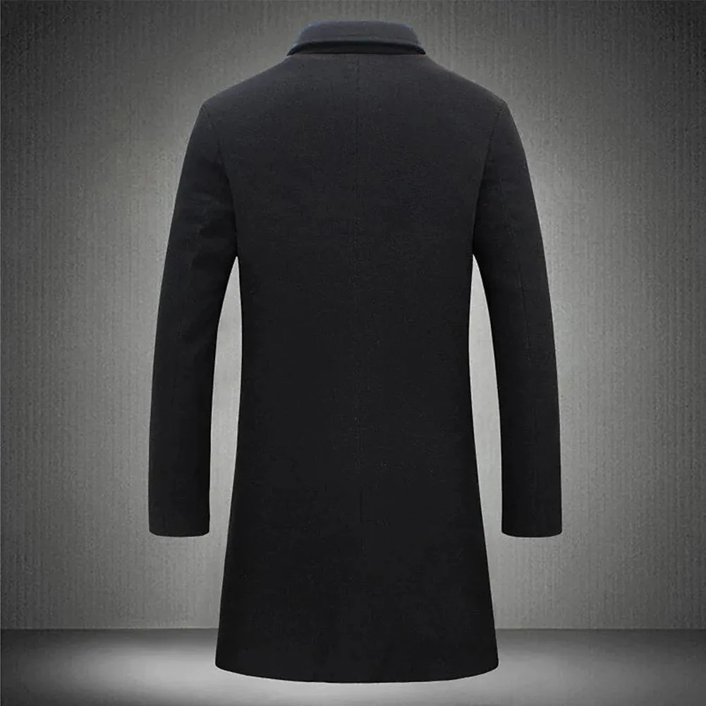 Funki Buys | Jackets | Men's Elegant 3/4 Casual Business Coats