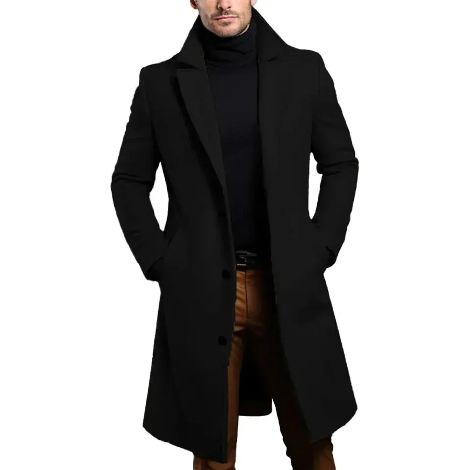 Funki Buys | Jackets | Men's Elegant 3/4 Casual Business Coats