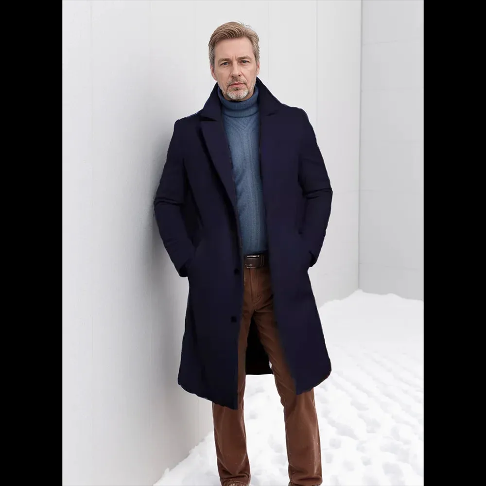 Funki Buys | Jackets | Men's Elegant 3/4 Casual Business Coats