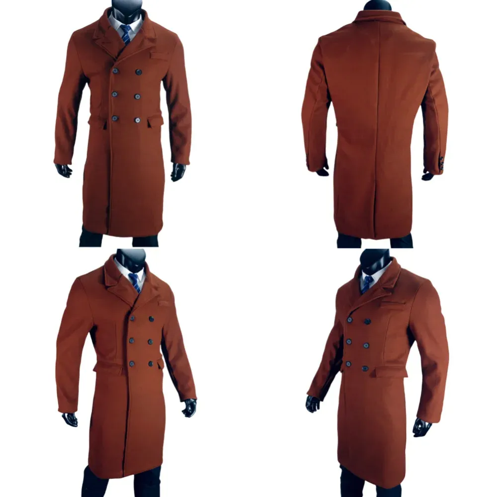 Funki Buys | Jackets | Men's Stylish Business Casual Overcoat