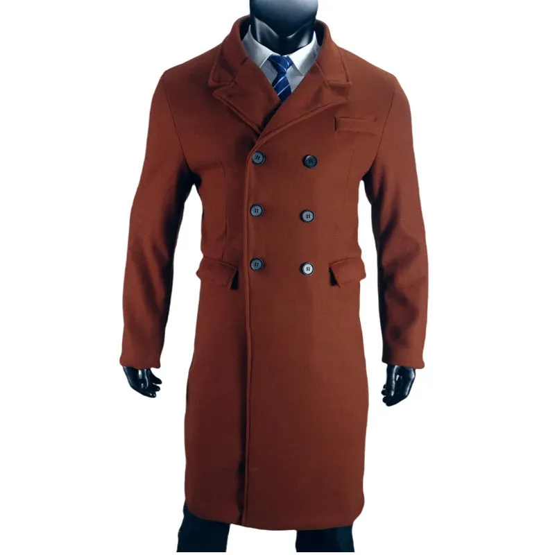 Funki Buys | Jackets | Men's Stylish Business Casual Overcoat