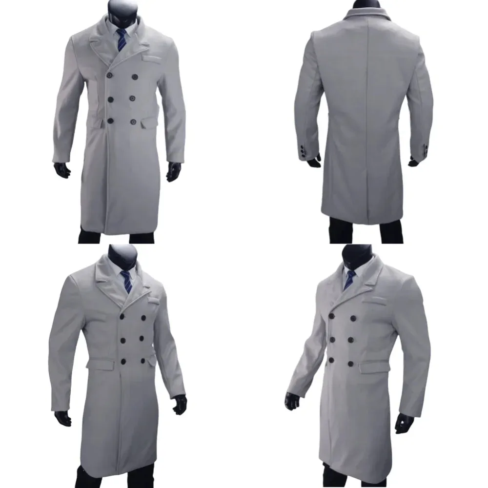 Funki Buys | Jackets | Men's Stylish Business Casual Overcoat