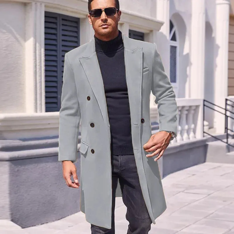 Funki Buys | Jackets | Men's Stylish Business Casual Overcoat