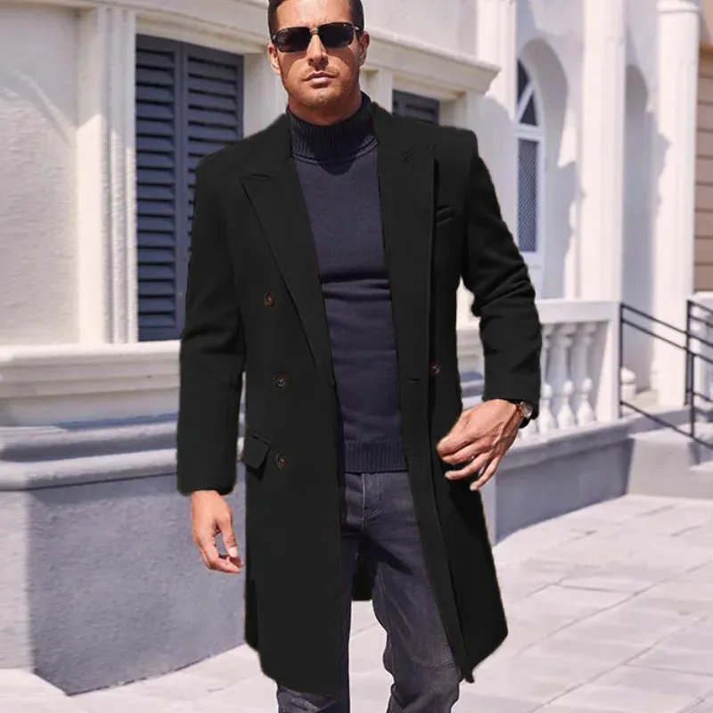 Funki Buys | Jackets | Men's Stylish Business Casual Overcoat