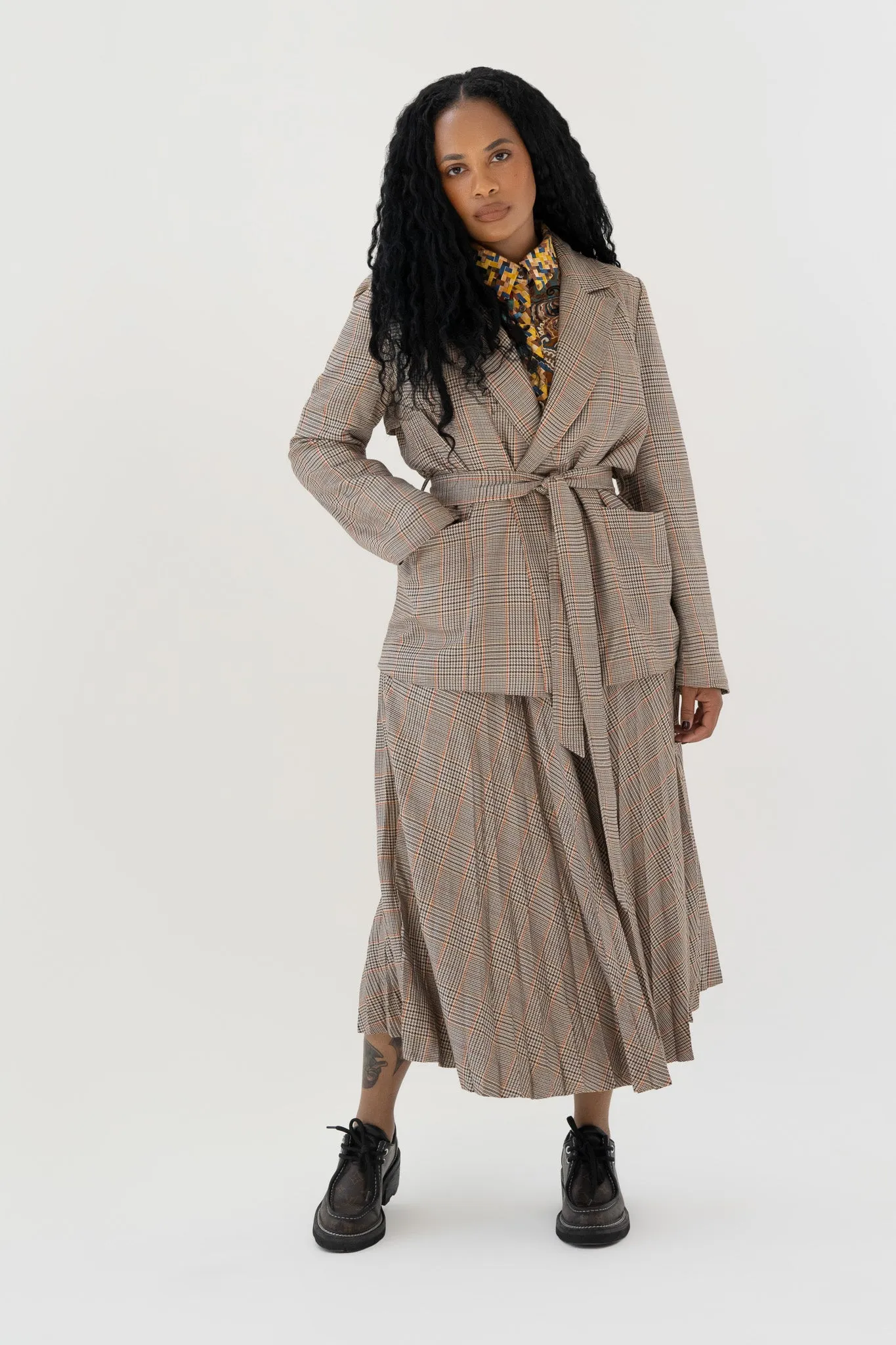 Glen Check Blazer