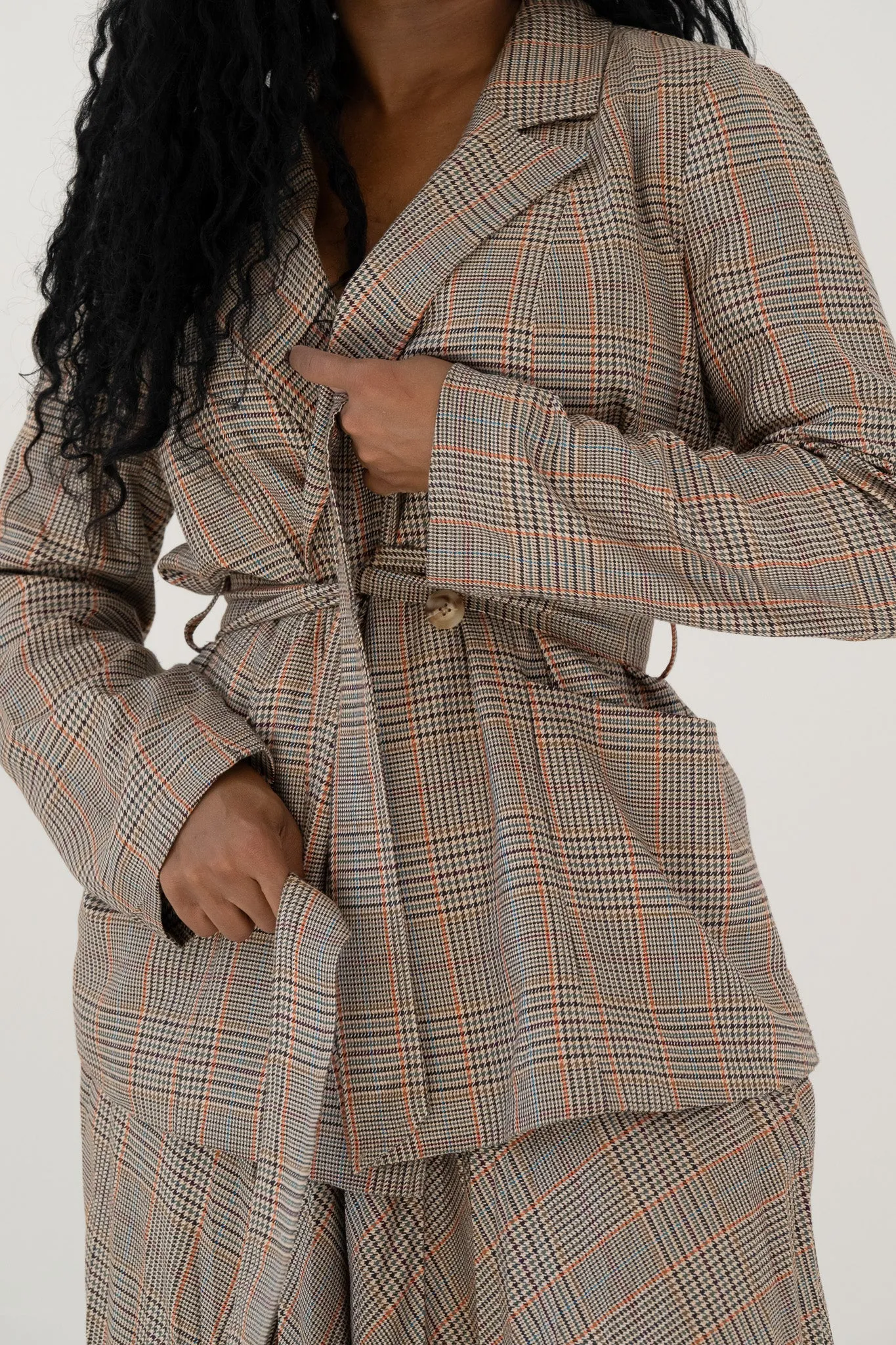 Glen Check Blazer