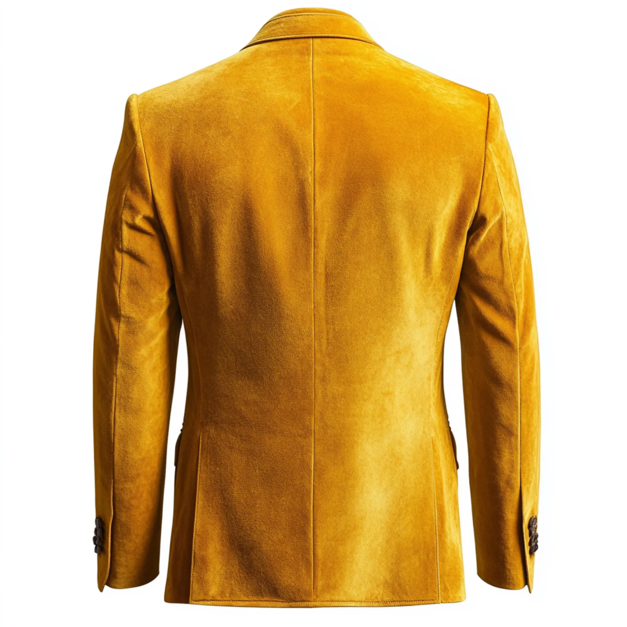 GOLDEN VISIONARY DEERSKIN FLEECE BLAZER