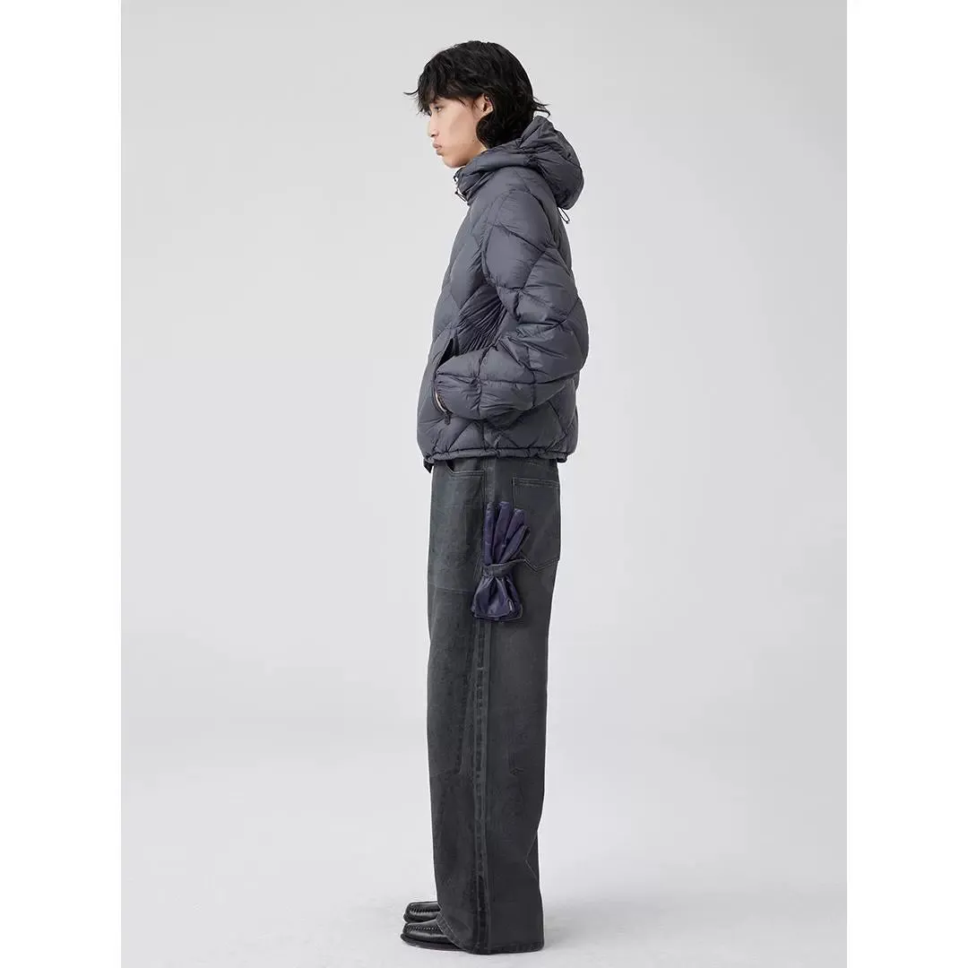 Hooded Quilted Puffer Jacket