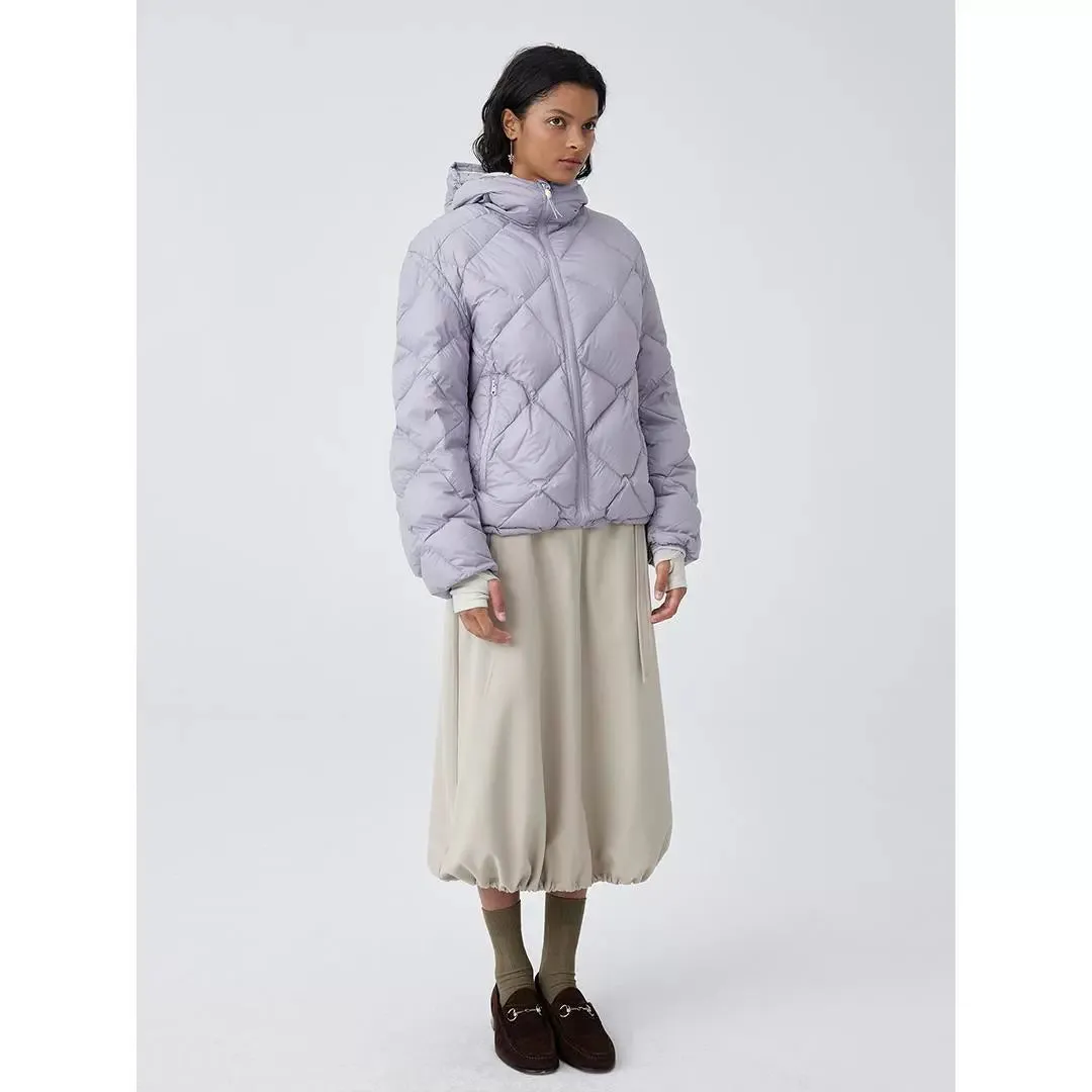 Hooded Quilted Puffer Jacket