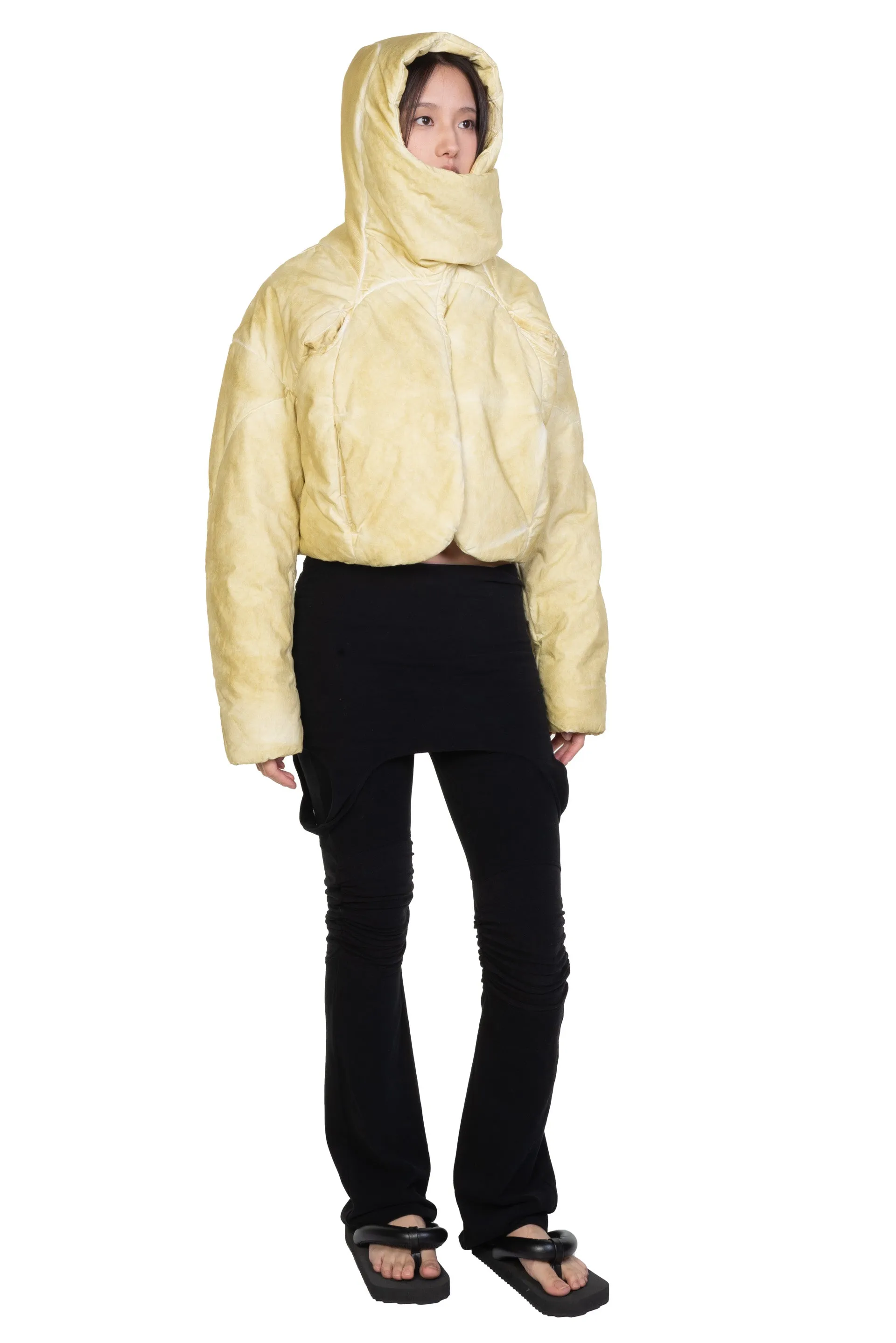 Iron Oxide Yellow Traveller Puffer Jacket