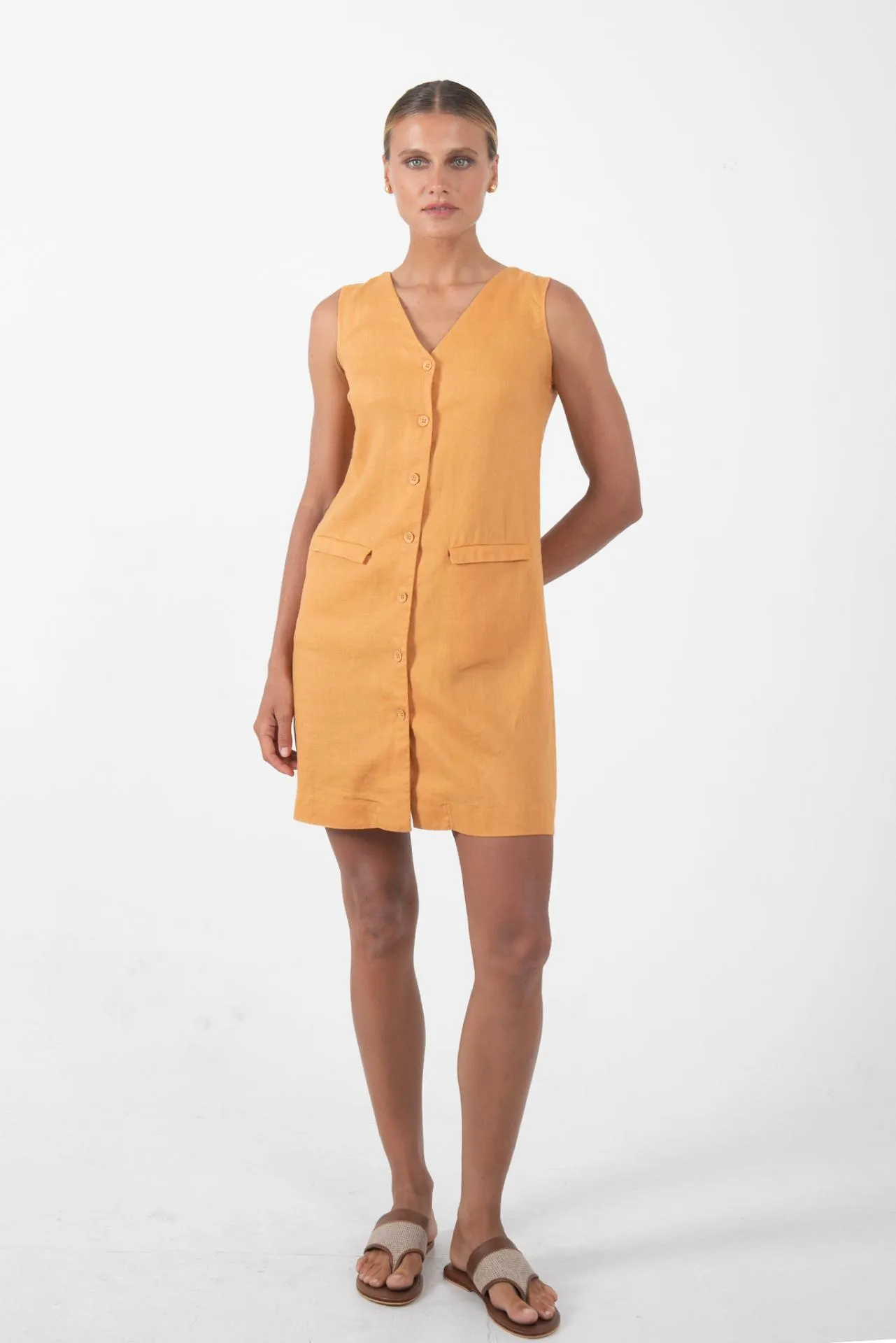 Isla Linen Dress