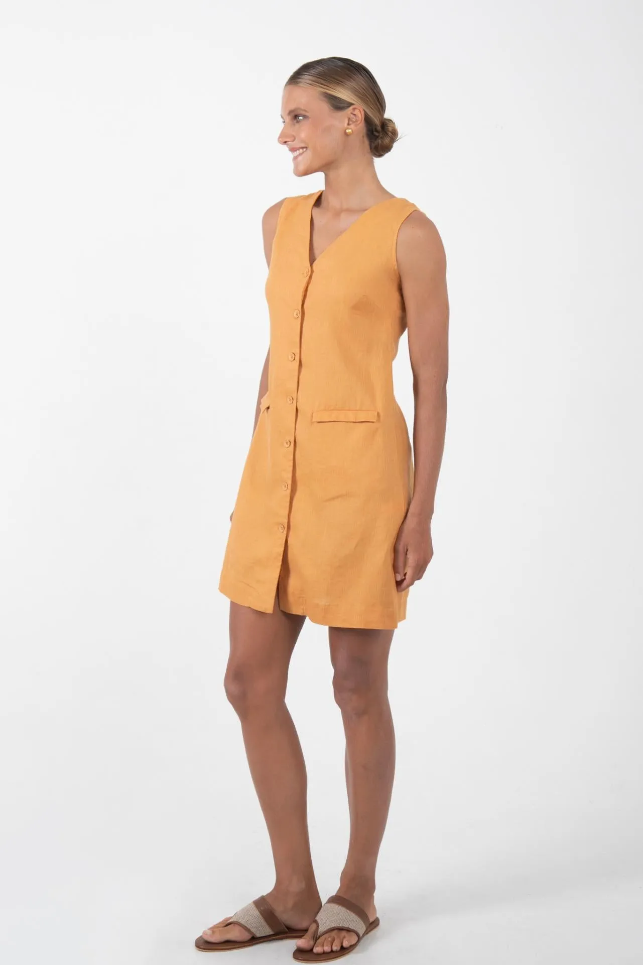 Isla Linen Dress
