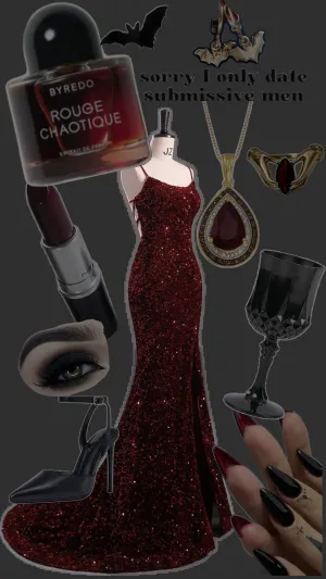 JazzHer Elegant Mermaid Spaghetti Straps Burgundy Sequin Backless Long Prom Dresses Party Dress (PRE-ORDER)