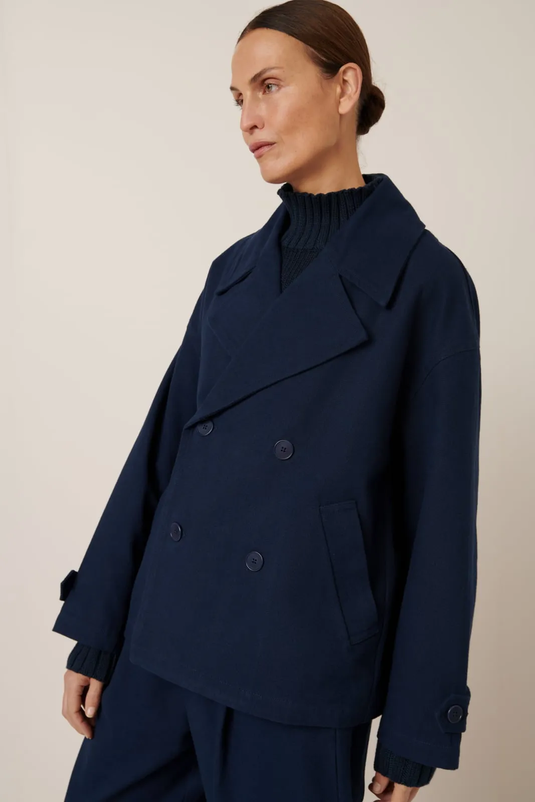 Kowtow - Silhouette Jacket Evening Navy