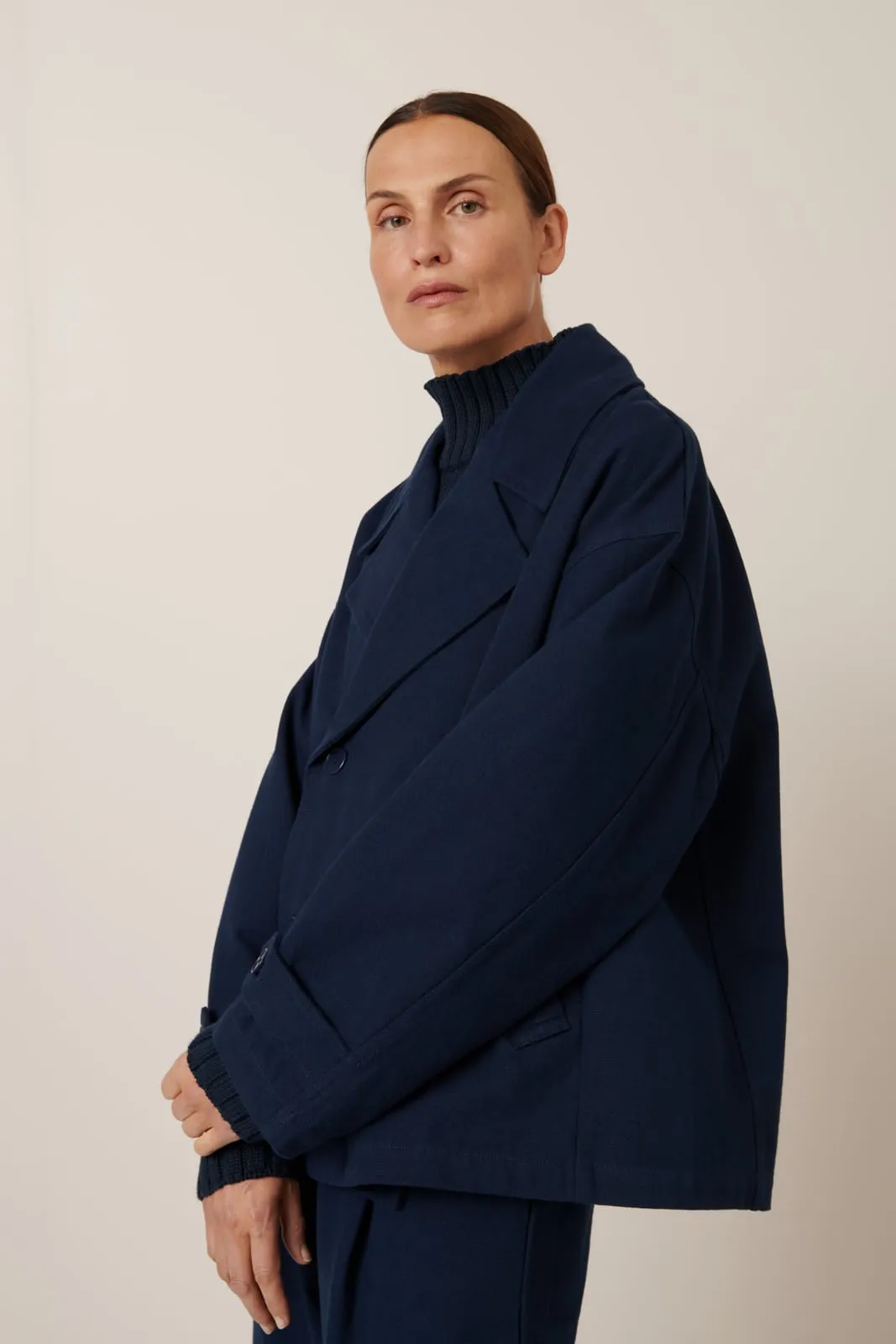 Kowtow - Silhouette Jacket Evening Navy