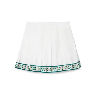 Laurel Silk Tennis Skirt