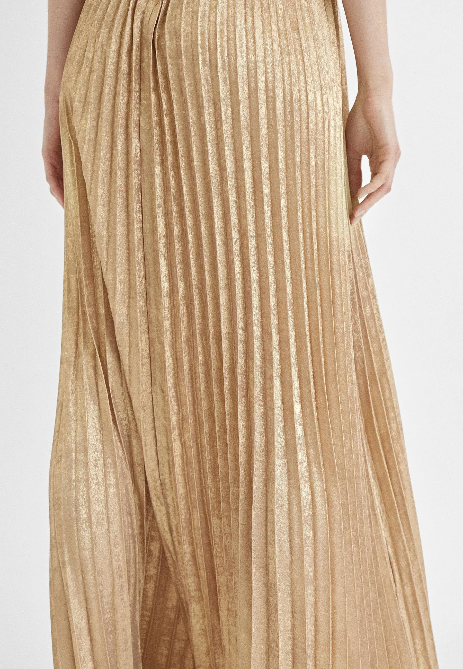 Long asymmetric dress