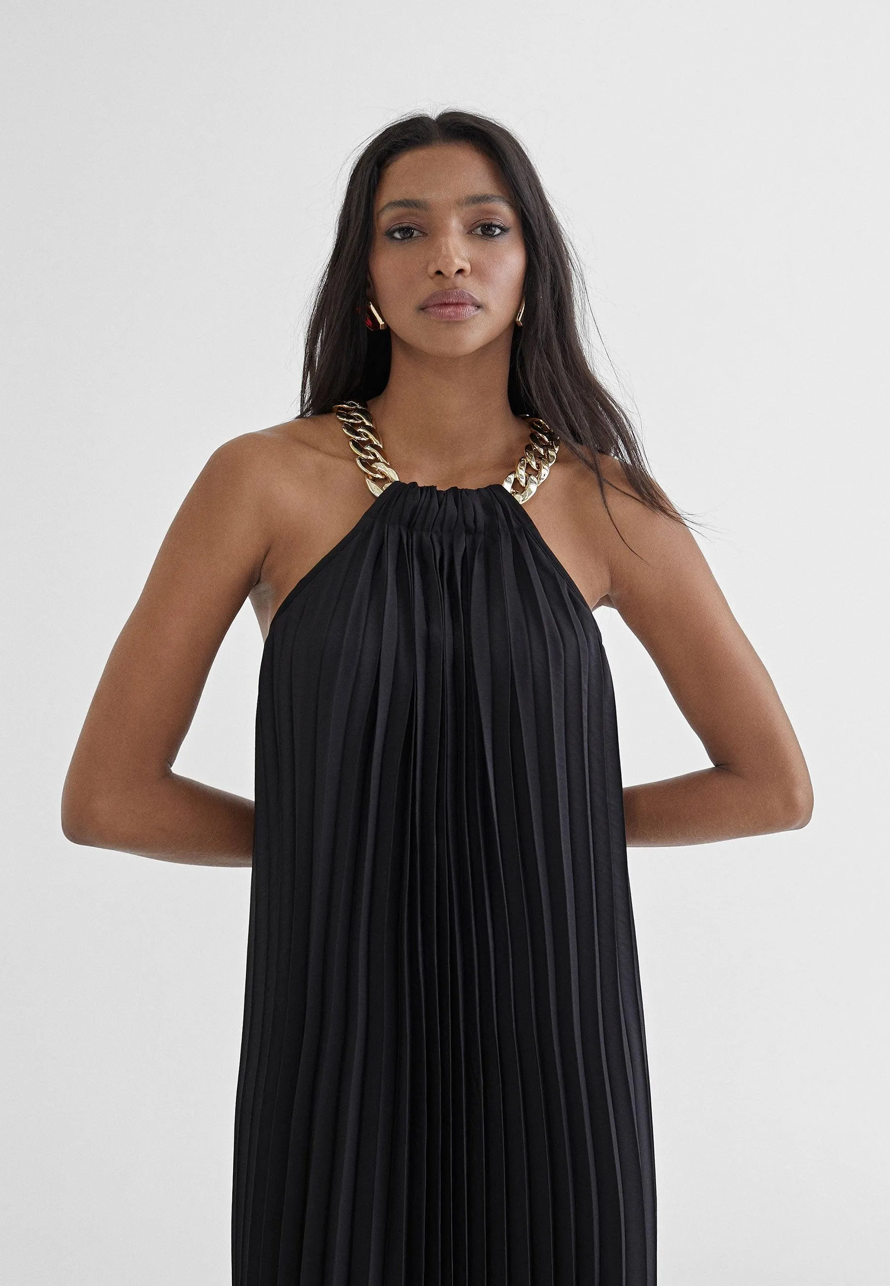 Long halter dress