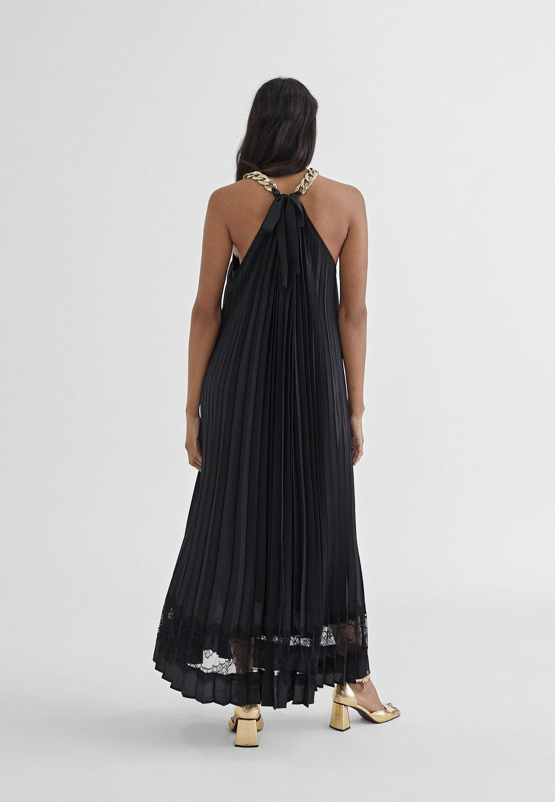 Long halter dress