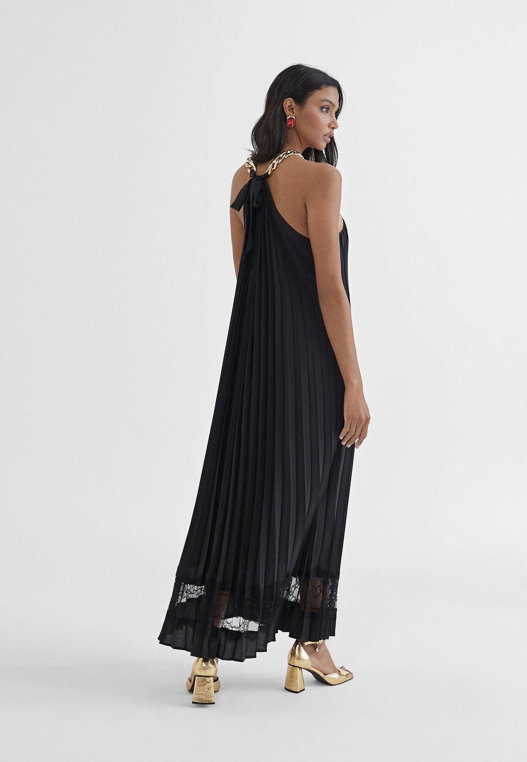 Long halter dress