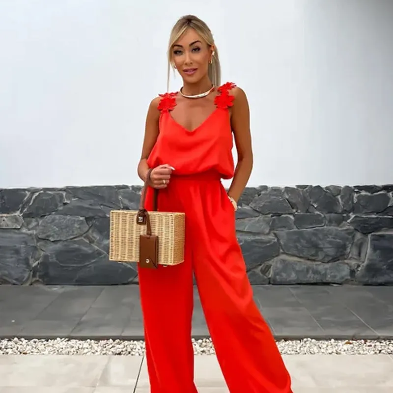 Lucy™ Wide Leg Jumpsuits