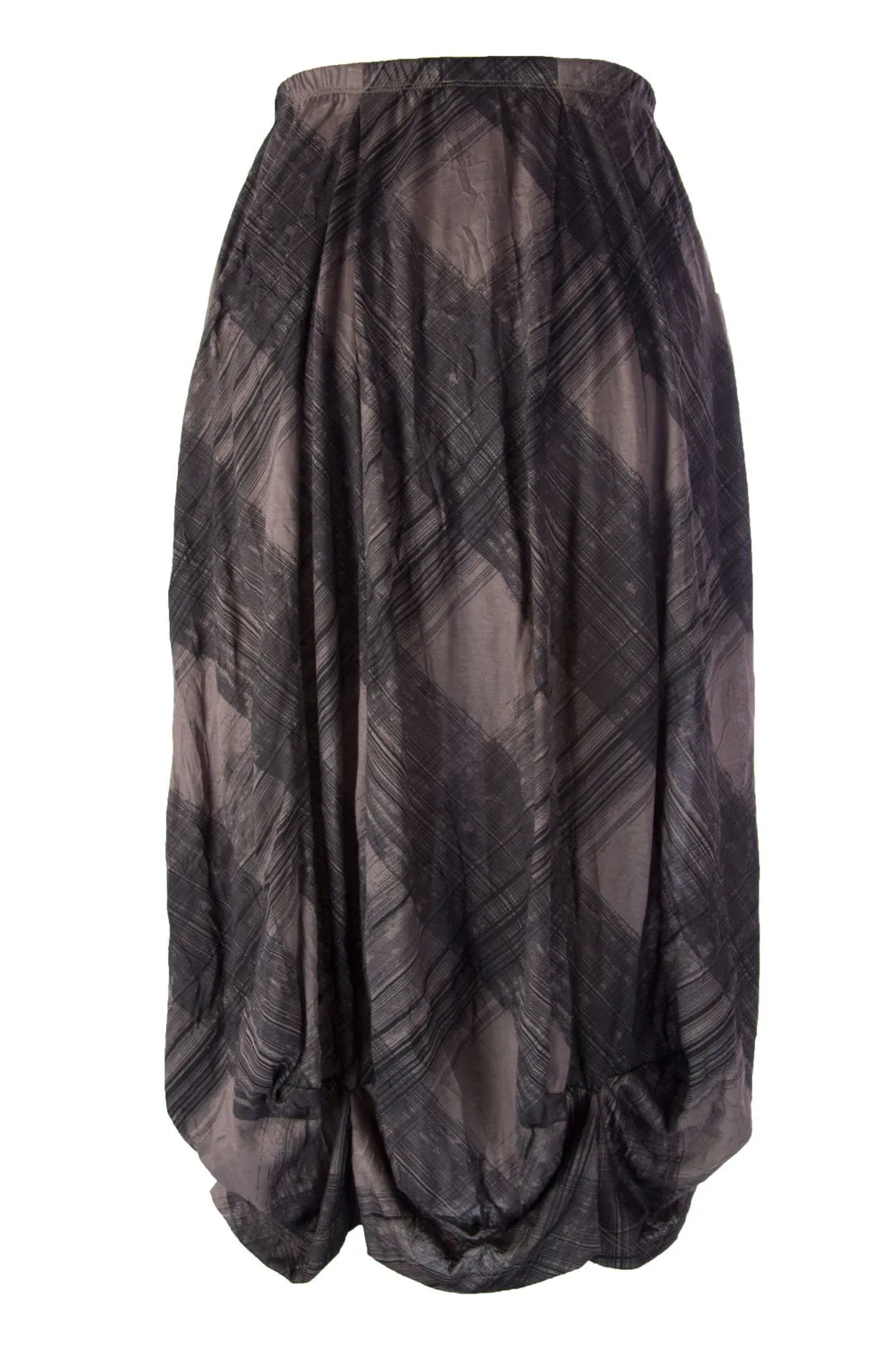 Lunn Women's Catouille Graphic Bubble Skirt Navy
