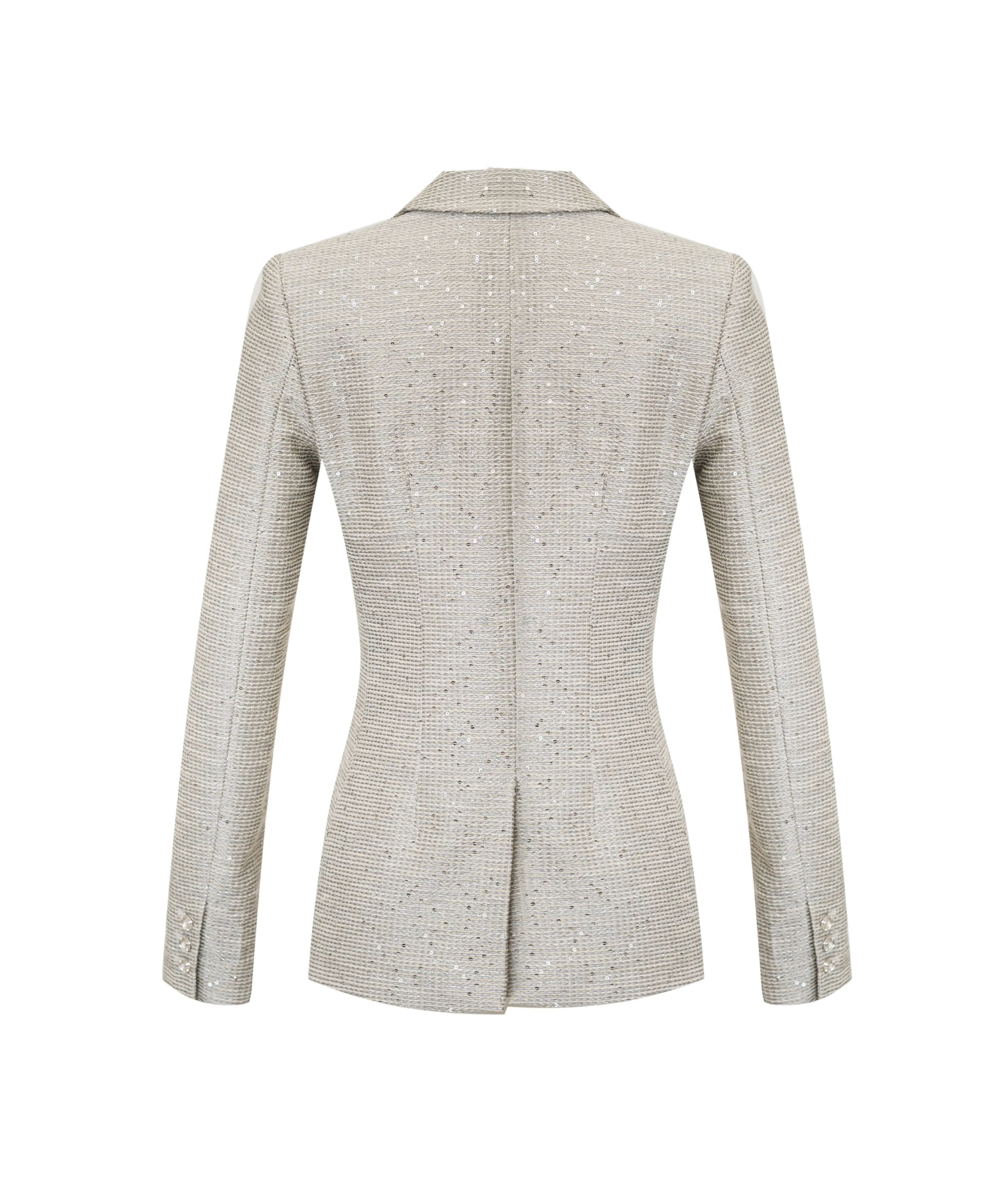Marlena Blazer - Silver Tweed