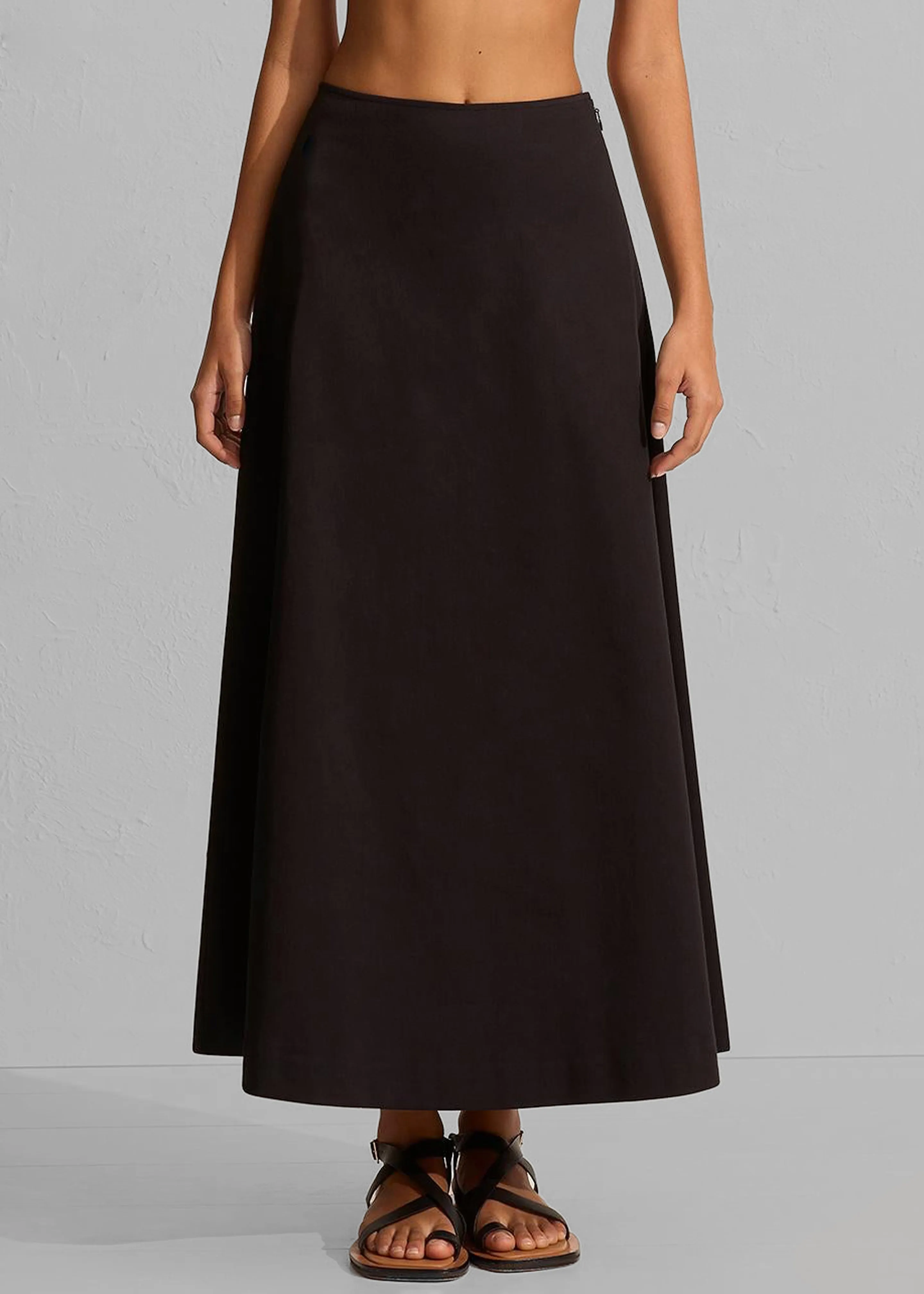 Matteau A-Line Skirt - Black