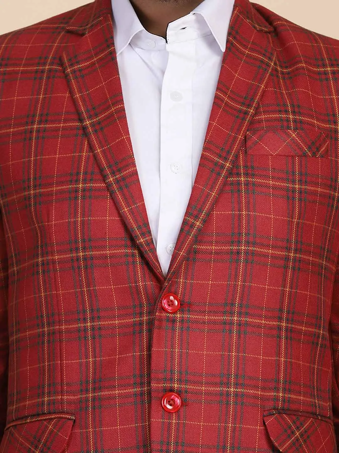 Men Tweed Stylish Blazer