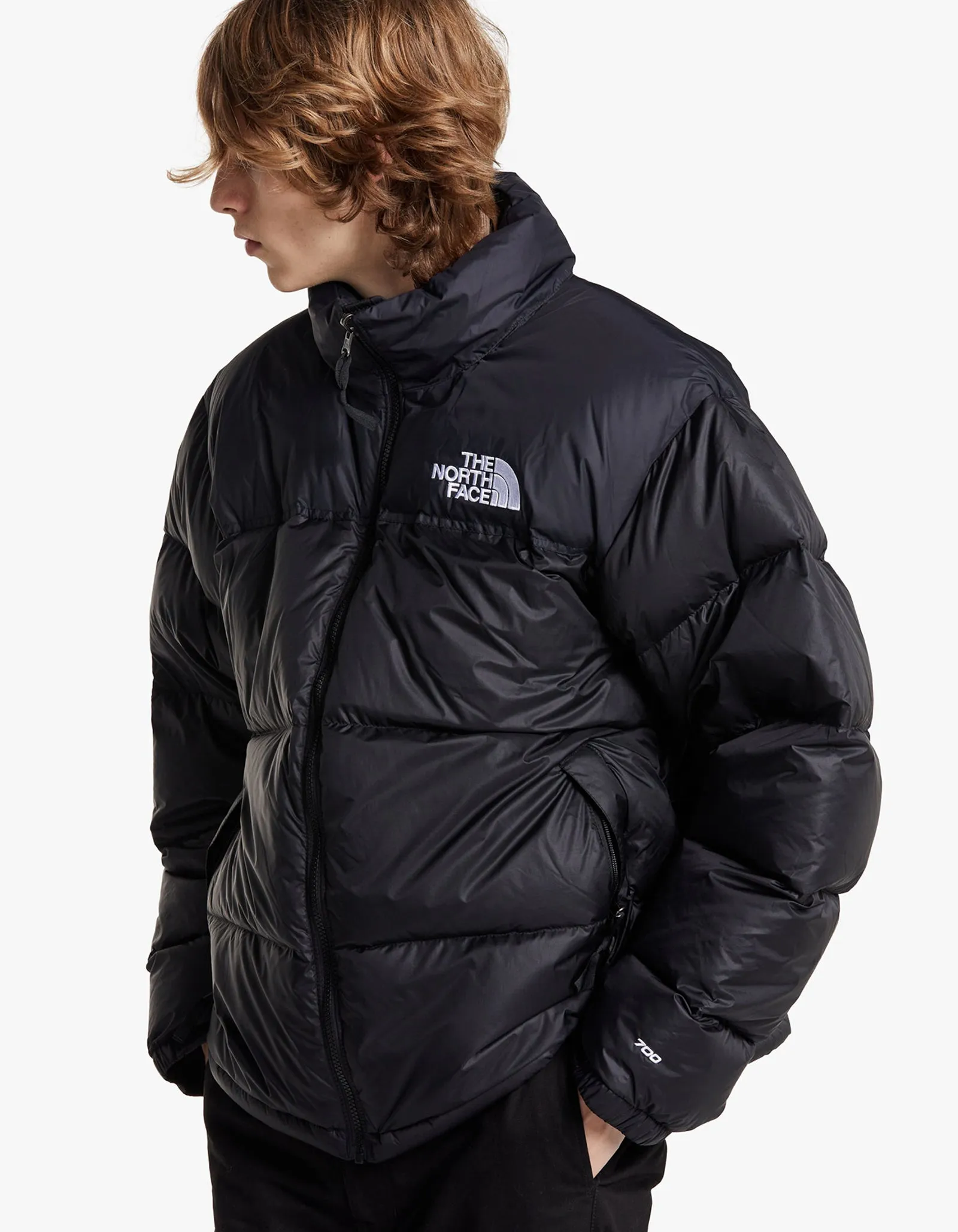 Mens 1996 Retro Nuptse Jacket - RecycLED TNF Black