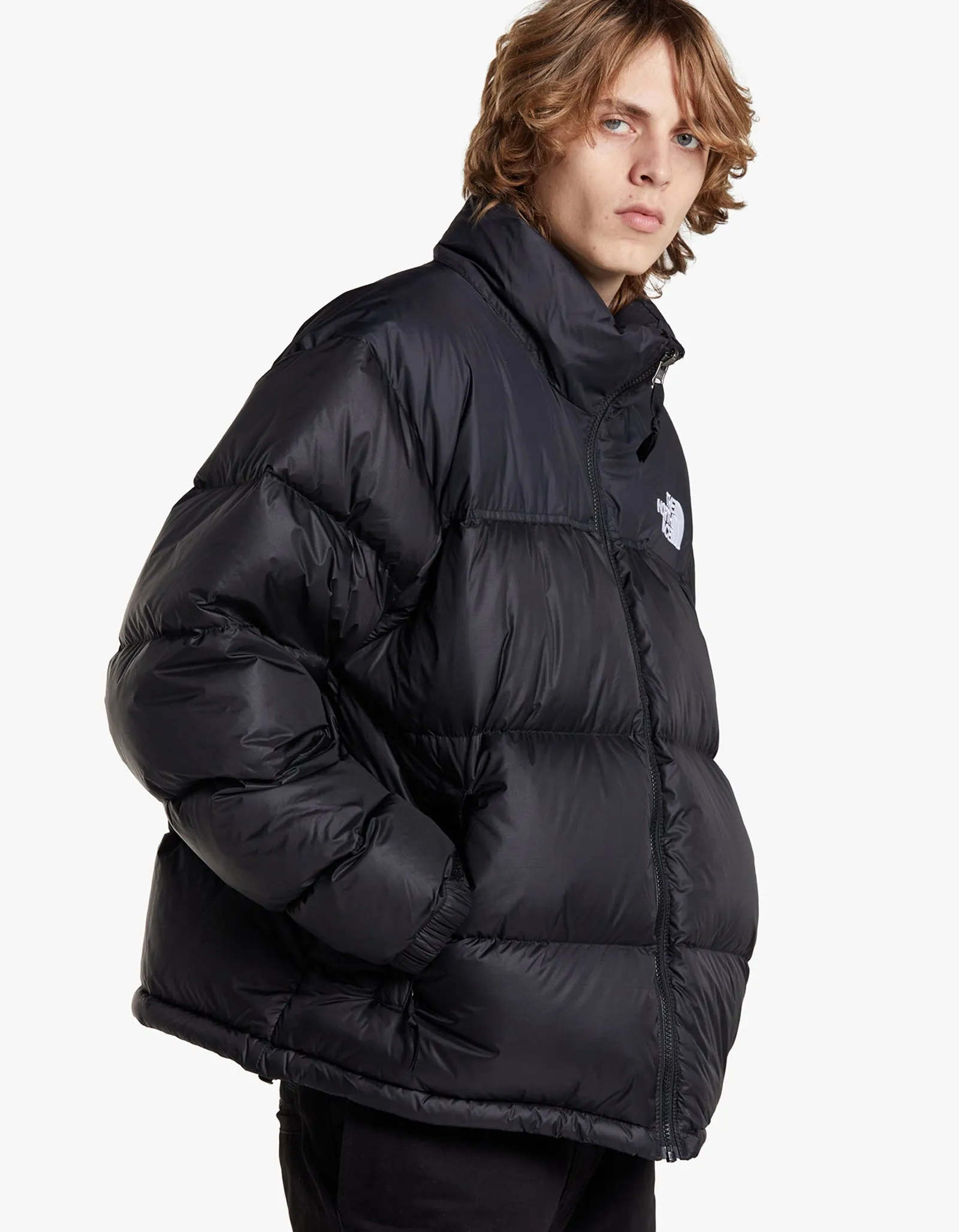 Mens 1996 Retro Nuptse Jacket - RecycLED TNF Black
