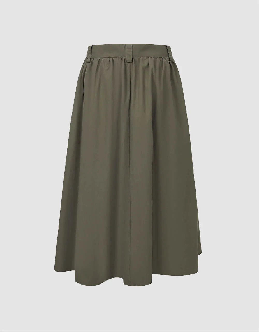 Midi A-Line Skirt