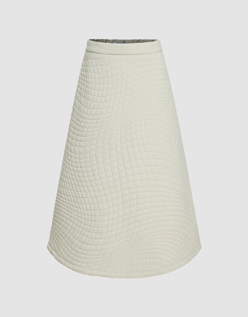 Midi A-Line Skirt