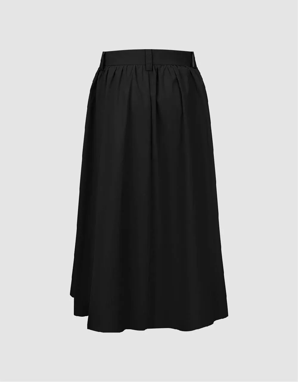 Midi A-Line Skirt