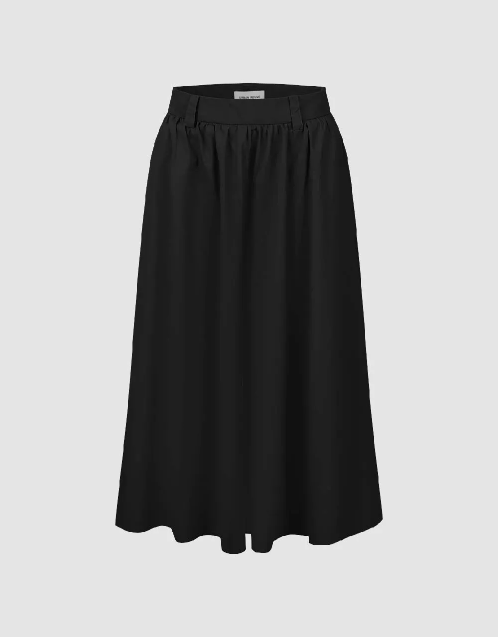Midi A-Line Skirt