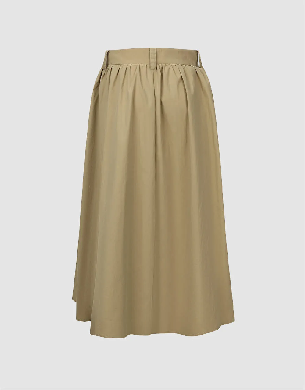 Midi A-Line Skirt