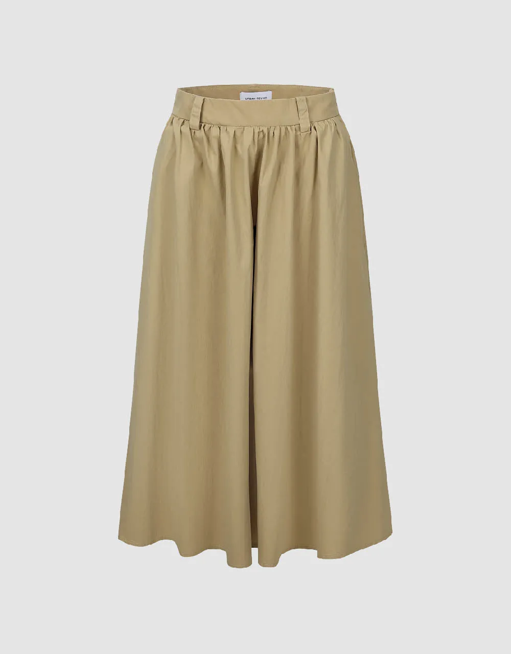 Midi A-Line Skirt