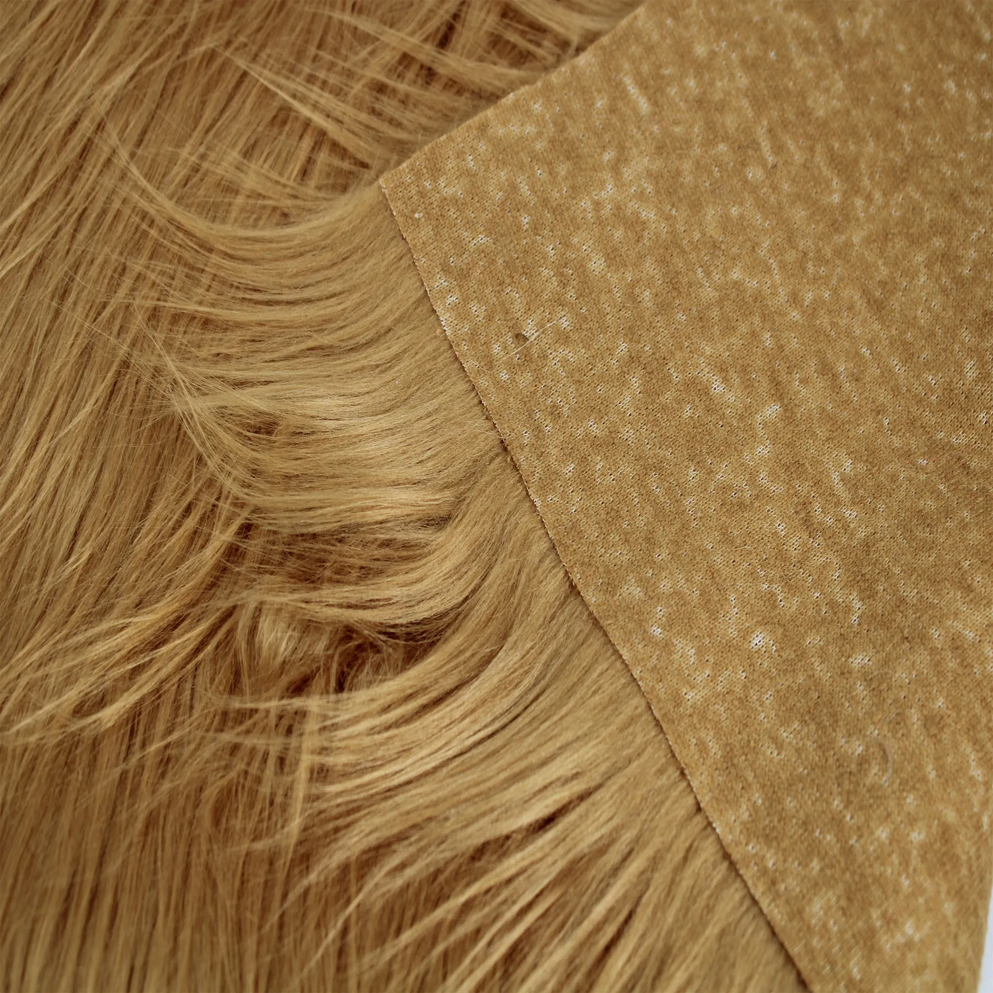 Mongolian Faux Fur-Christmas Fuzzy-Fabric by The Yard-Fluffy, Shaggy Mohair-for Costumes, Plush Toys, Apparel, Clothing, Decoration, and Gnome Beard Miniature (SKU-5000)
