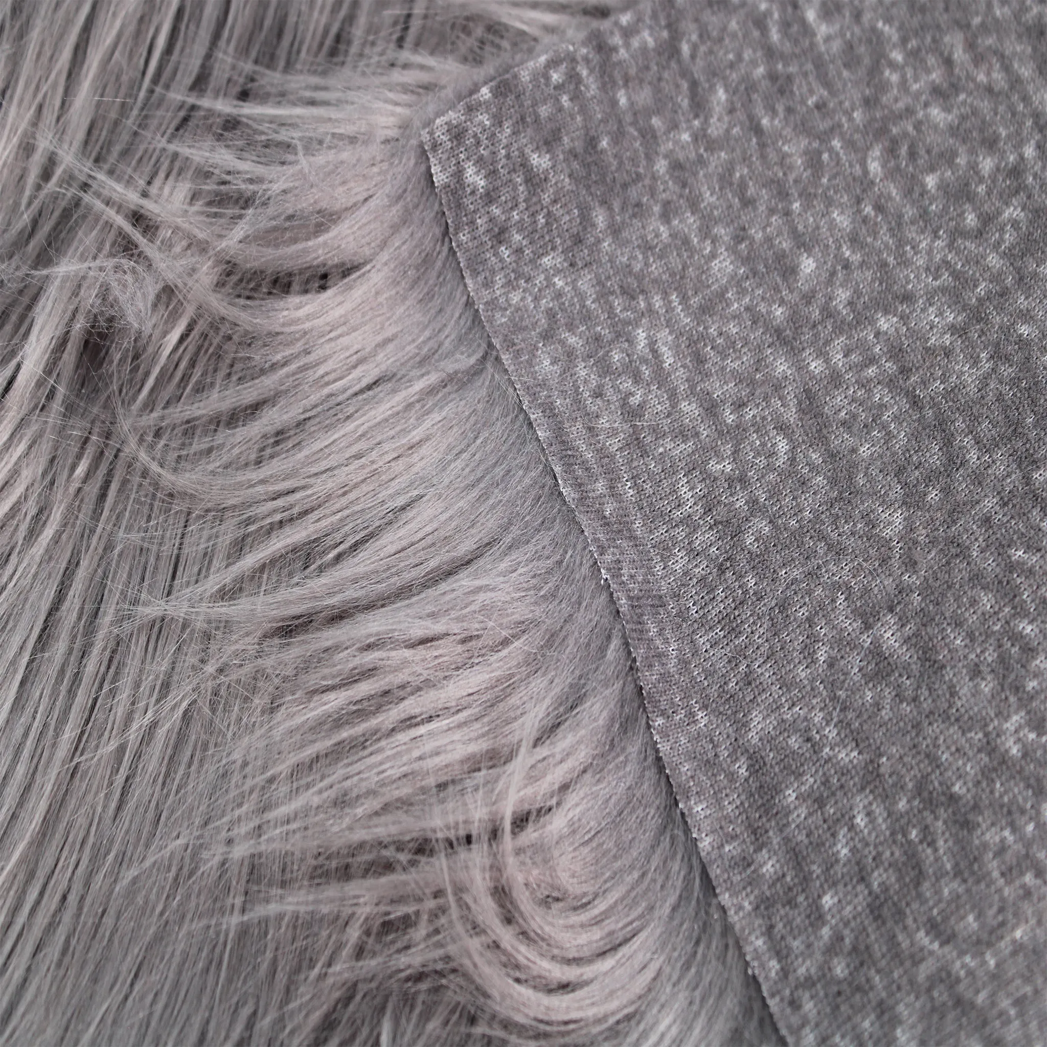 Mongolian Faux Fur-Christmas Fuzzy-Fabric by The Yard-Fluffy, Shaggy Mohair-for Costumes, Plush Toys, Apparel, Clothing, Decoration, and Gnome Beard Miniature (SKU-5000)