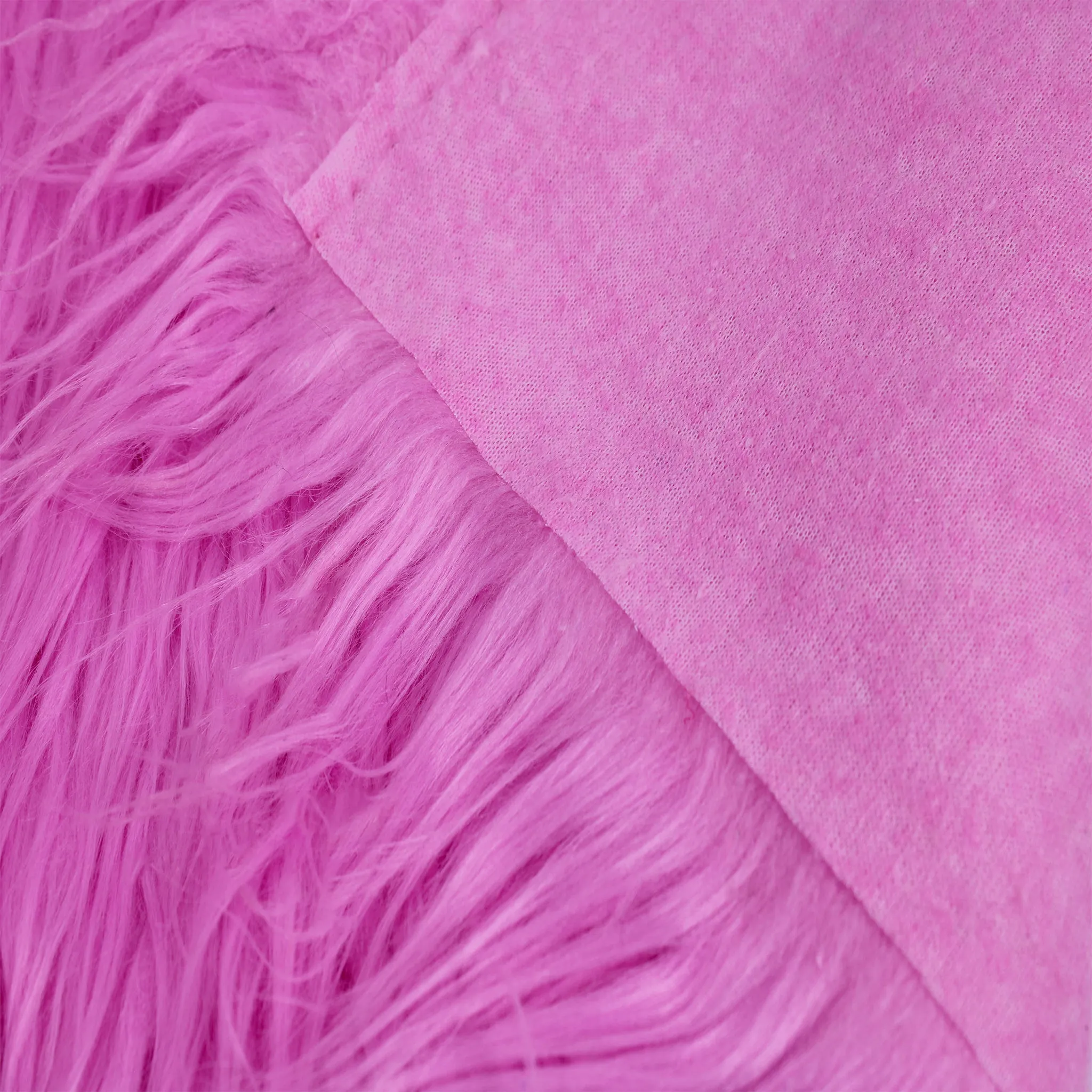 Mongolian Faux Fur-Christmas Fuzzy-Fabric by The Yard-Fluffy, Shaggy Mohair-for Costumes, Plush Toys, Apparel, Clothing, Decoration, and Gnome Beard Miniature (SKU-5000)