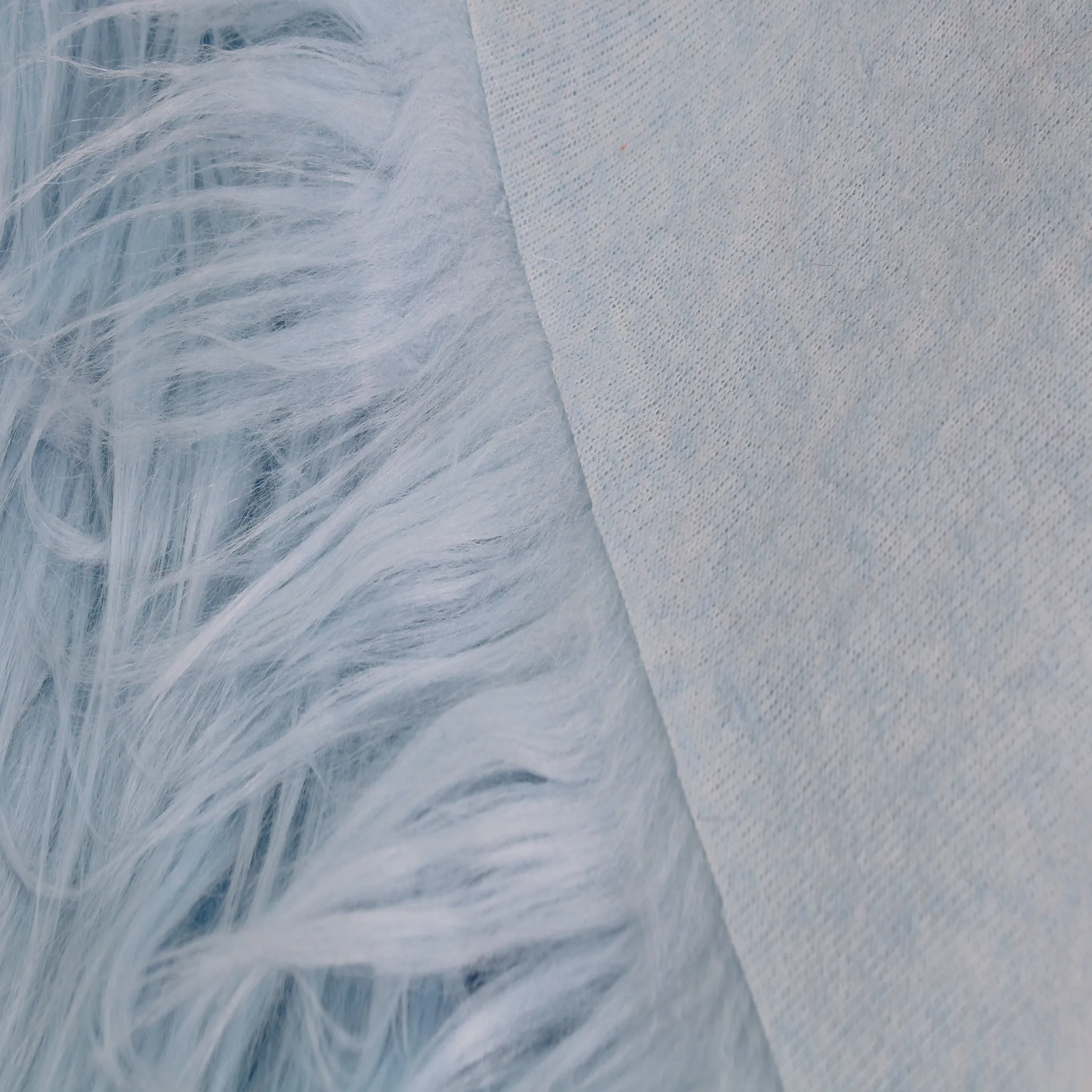 Mongolian Faux Fur-Christmas Fuzzy-Fabric by The Yard-Fluffy, Shaggy Mohair-for Costumes, Plush Toys, Apparel, Clothing, Decoration, and Gnome Beard Miniature (SKU-5000)