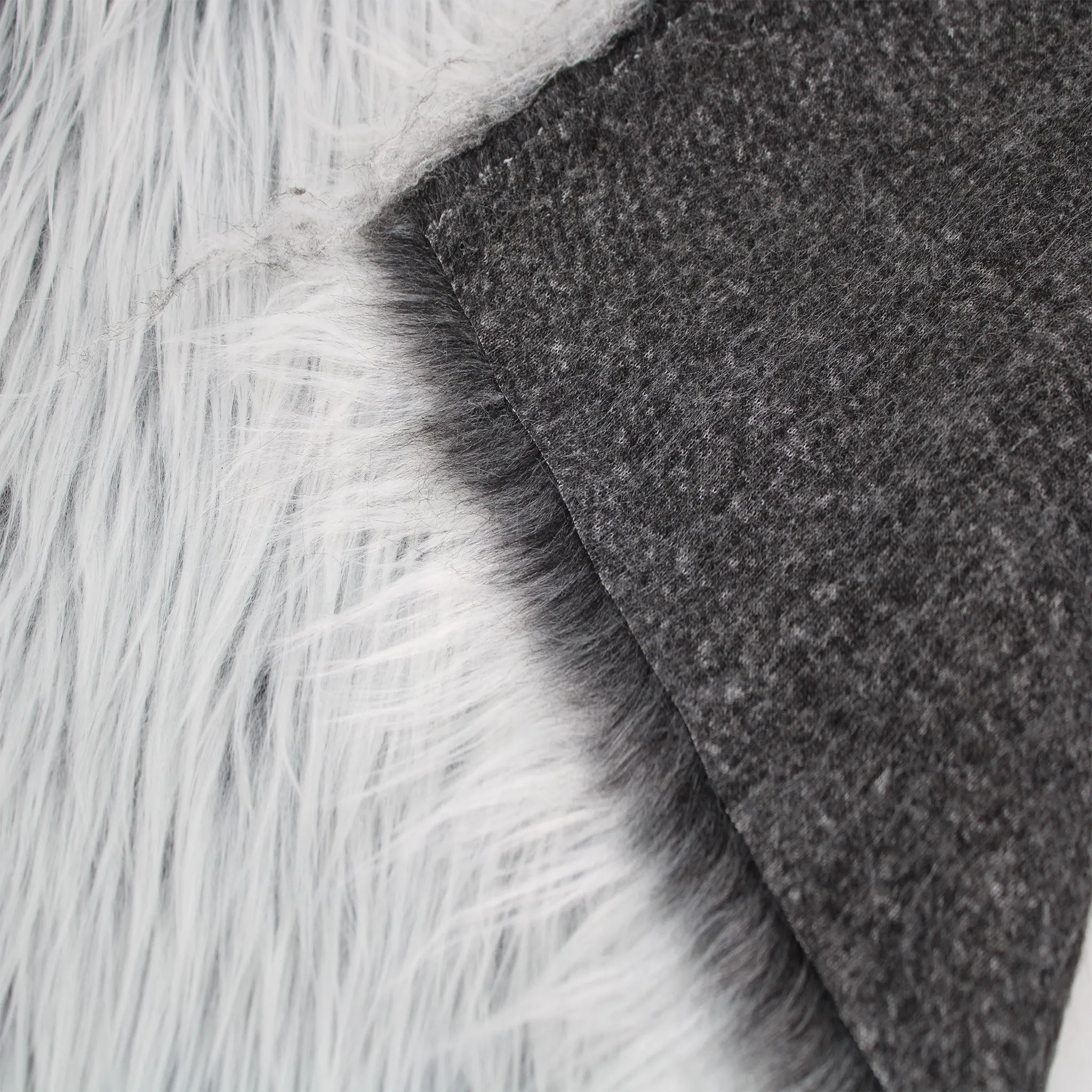 Mongolian Faux Fur-Christmas Fuzzy-Fabric by The Yard-Fluffy, Shaggy Mohair-for Costumes, Plush Toys, Apparel, Clothing, Decoration, and Gnome Beard Miniature (SKU-5000)