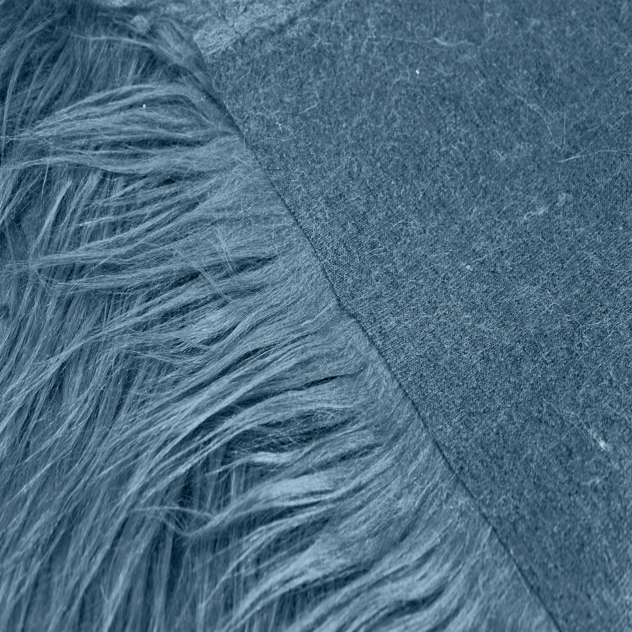 Mongolian Faux Fur-Christmas Fuzzy-Fabric by The Yard-Fluffy, Shaggy Mohair-for Costumes, Plush Toys, Apparel, Clothing, Decoration, and Gnome Beard Miniature (SKU-5000)