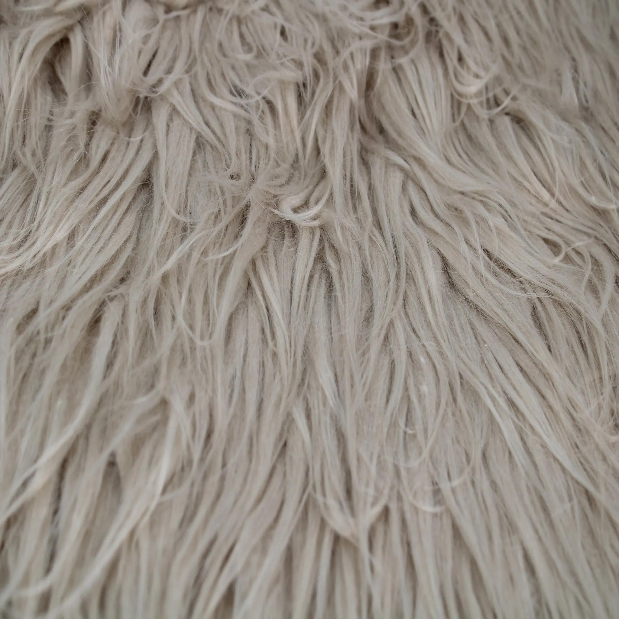 Mongolian Faux Fur-Christmas Fuzzy-Fabric by The Yard-Fluffy, Shaggy Mohair-for Costumes, Plush Toys, Apparel, Clothing, Decoration, and Gnome Beard Miniature (SKU-5000)