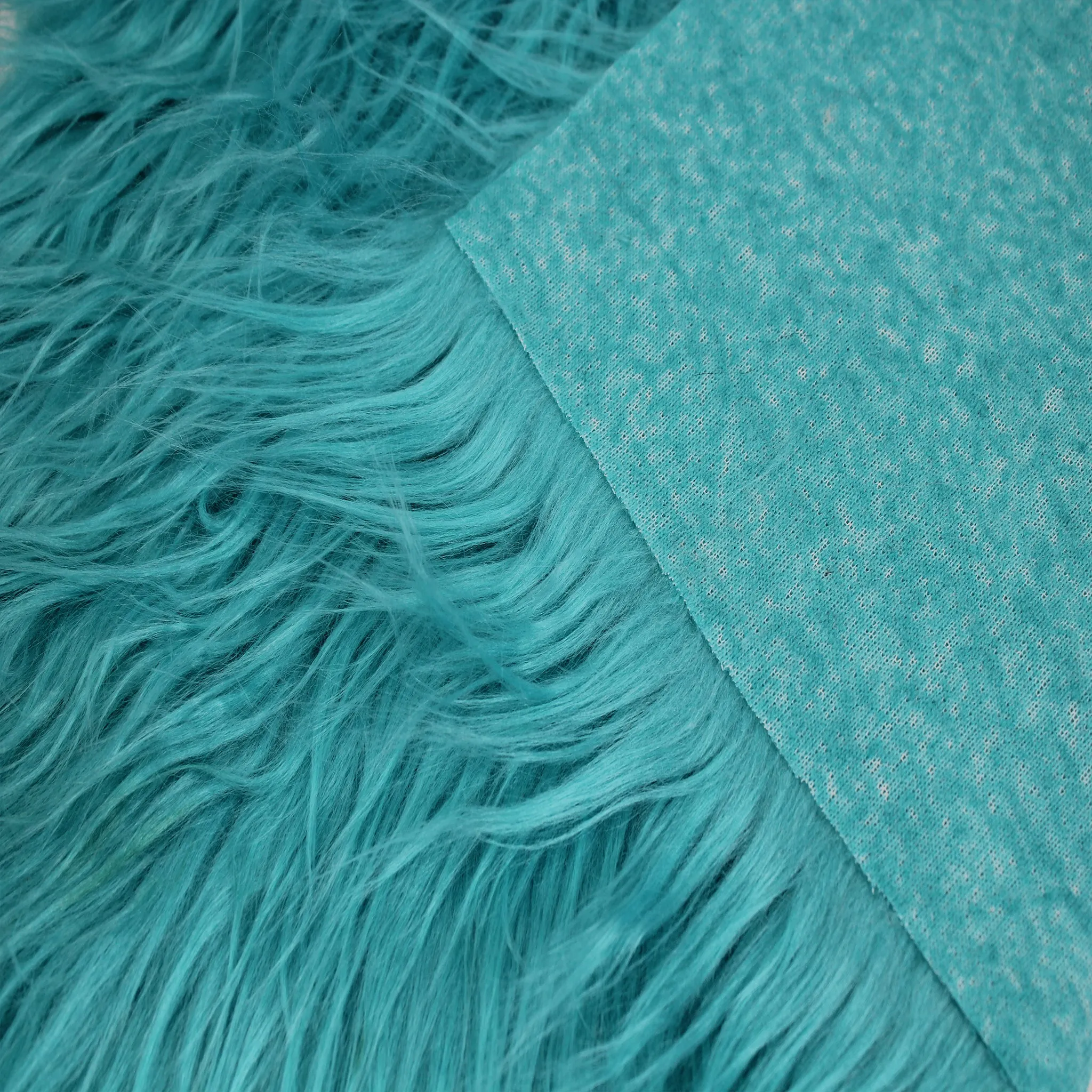 Mongolian Faux Fur-Christmas Fuzzy-Fabric by The Yard-Fluffy, Shaggy Mohair-for Costumes, Plush Toys, Apparel, Clothing, Decoration, and Gnome Beard Miniature (SKU-5000)