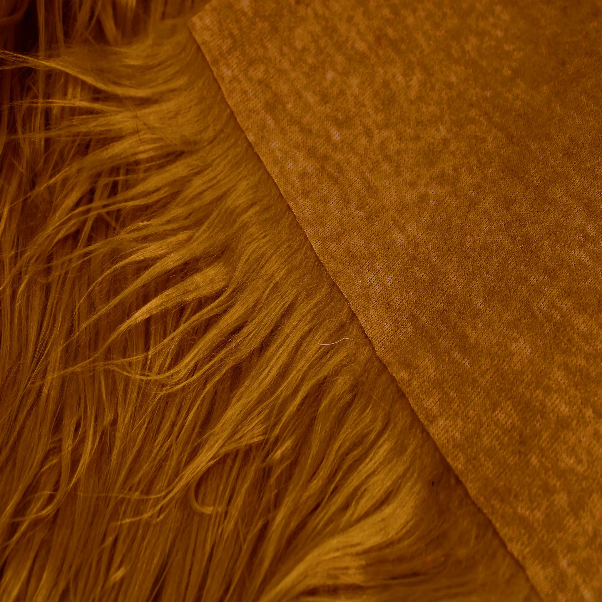 Mongolian Faux Fur-Christmas Fuzzy-Fabric by The Yard-Fluffy, Shaggy Mohair-for Costumes, Plush Toys, Apparel, Clothing, Decoration, and Gnome Beard Miniature (SKU-5000)